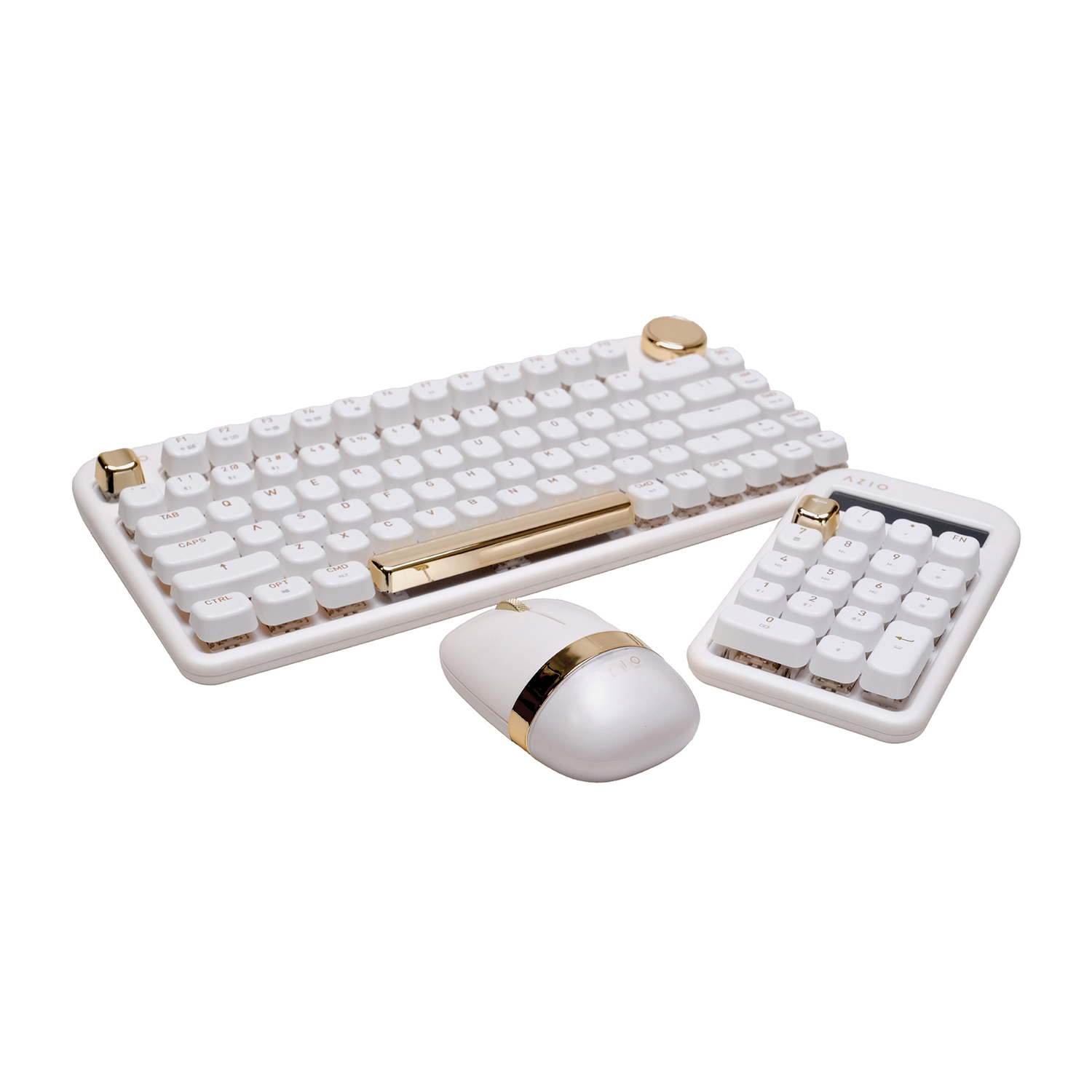 AZIO IZO Bluetooth and USB Mechanical Computer Keyboard, Blue Switches... - Picture 10 of 18