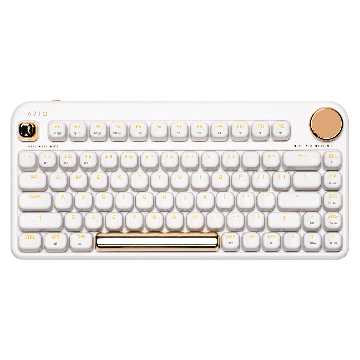 AZIO IZO Bluetooth and USB Mechanical Computer Keyboard, Blue Switches... - Picture 11 of 18