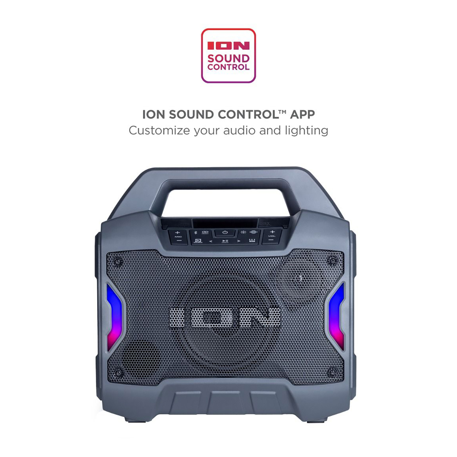ION® Enceinte Bluetooth Portable Game Day Primetime avec Lumières et FM... - Photo 5/9