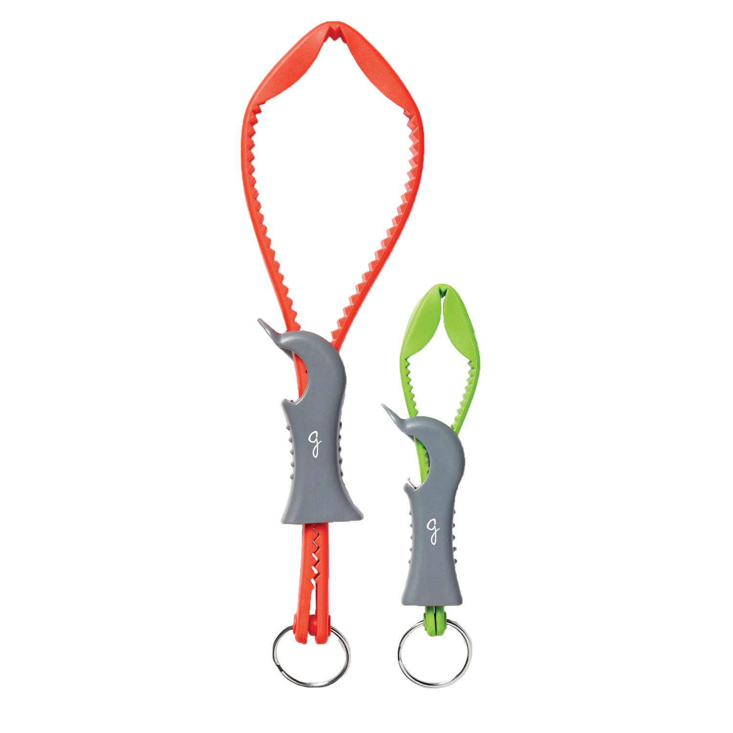 GOURMET BY STARFRIT® Set of 2 Jar Openers, Red/Gray, Green/Gray - Picture 1 of 9