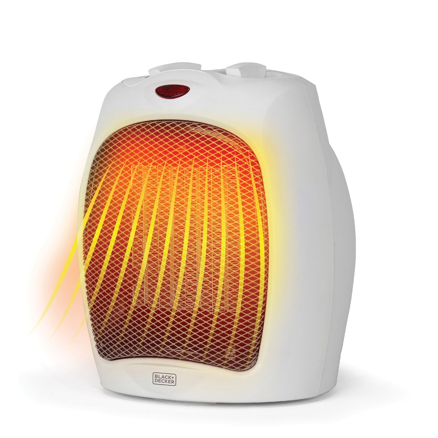 BLACK+DECKER(TM) 1,500-Watt-Max Desktop Ceramic Heater with Fan Setting (Black) - Picture 17 of 24