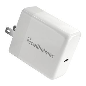 cellhelmet 45-Watt Single USB-C? Power Delivery Wall CHARGER, White