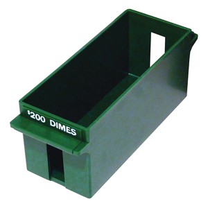 Nadex Coins Large Capacity Rolled Dimes Coin Storage Box