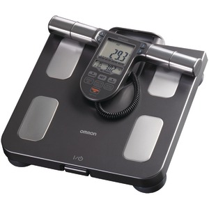 Omron Full-Body Composition Monitor Black Bathroom SCALE